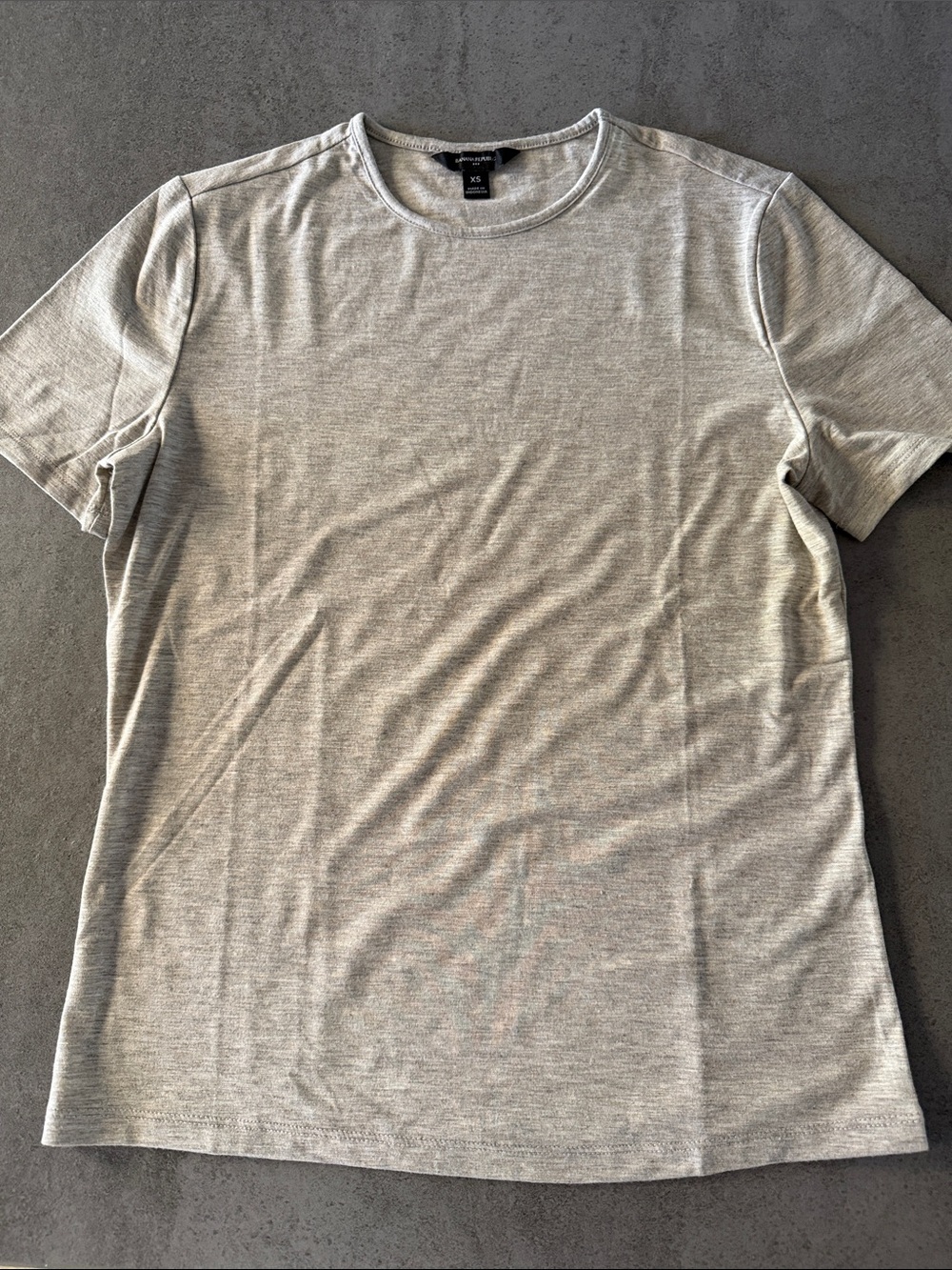 Banana Republic Factory Heathered short sleeve Jersey Knit T-Shirt